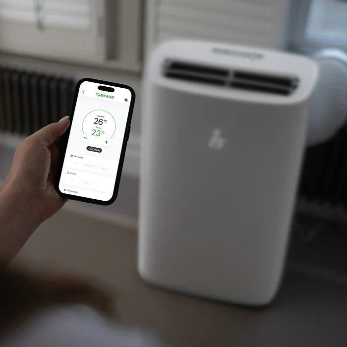 Meaco Cirro+ 14000 BTU Super Quiet Inverter Smart Portable Air Conditioner - Cooling Only