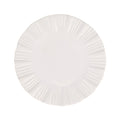 Bari White European Dinner Plate